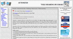 Desktop Screenshot of filesharingbyemail.com